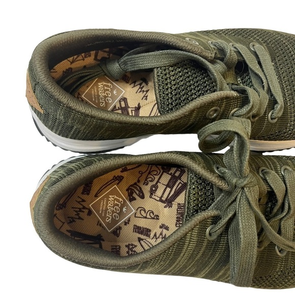 FREEWATERS Green Textile Sneakers - Picture 5 of 9